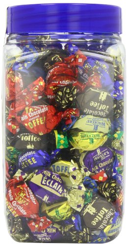 WALKERS NONSUCH Assorted Toffees and Chocolate Eclairs Jars 1.25 kg