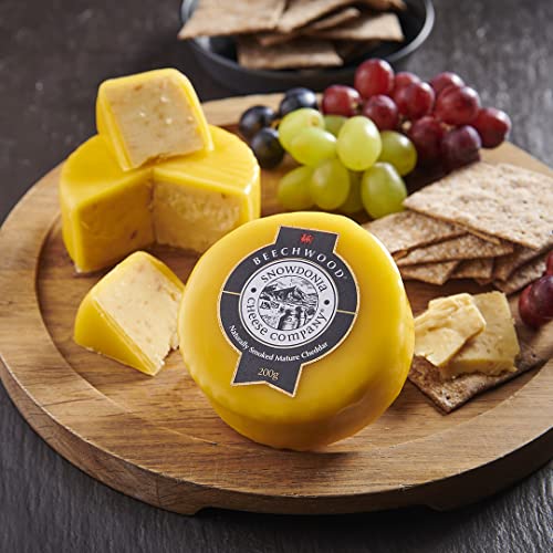 Snowdonia Cheese Company Indulgent Cheese Hamper | Gift Basket | 6 Award Winning Cheeses, Chutneys & Crackers | Delivered Chilled