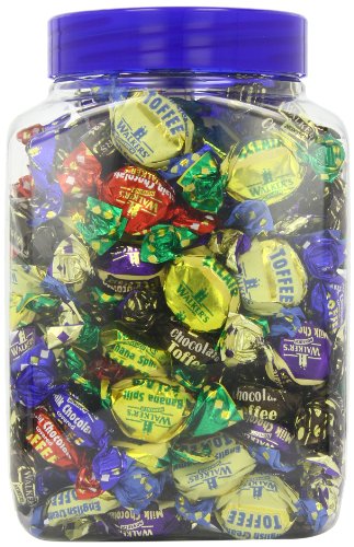 WALKERS NONSUCH Assorted Toffees and Chocolate Eclairs Jars 1.25 kg