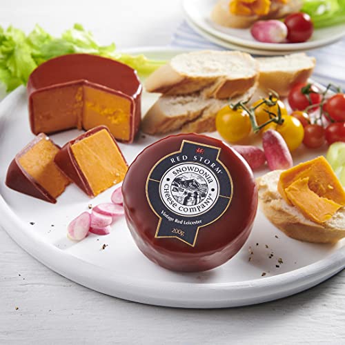 Snowdonia Cheese Company Indulgent Cheese Hamper | Gift Basket | 6 Award Winning Cheeses, Chutneys & Crackers | Delivered Chilled