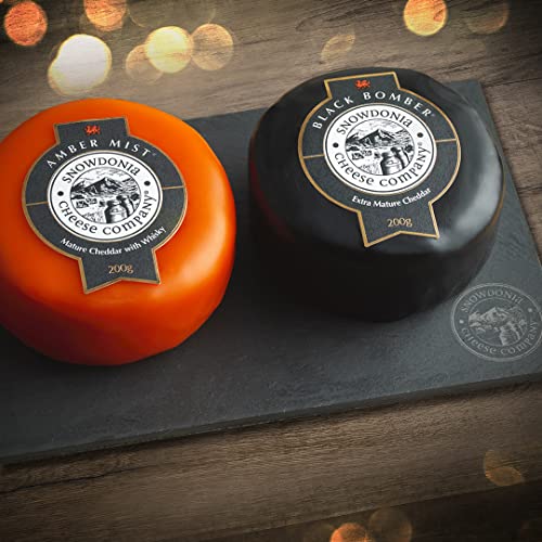 Snowdonia Cheese Company Indulgent Cheese Hamper | Gift Basket | 6 Award Winning Cheeses, Chutneys & Crackers | Delivered Chilled