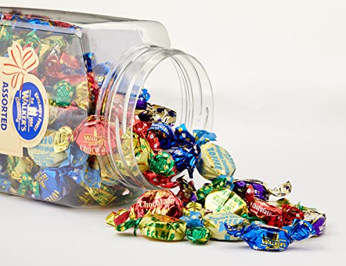 WALKERS NONSUCH Assorted Toffees and Chocolate Eclairs Jars 1.25 kg