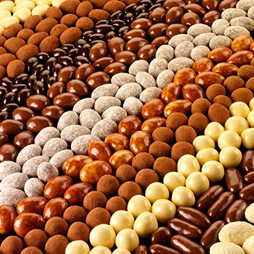 Rita Farhi Milk Chocolate Coated Brazil Nuts in a Luxury Gift Box | Christmas Chocolate Nuts Present | Palm Oil Free - 210 g