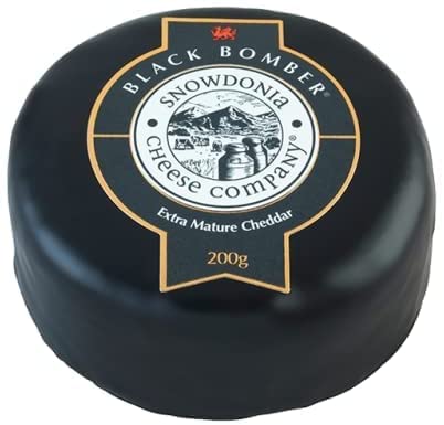 Snowdonia Cheese Company Slate Cheese Board Including Black Bomber, Beechwood & Ruby Mist 200g Truckles