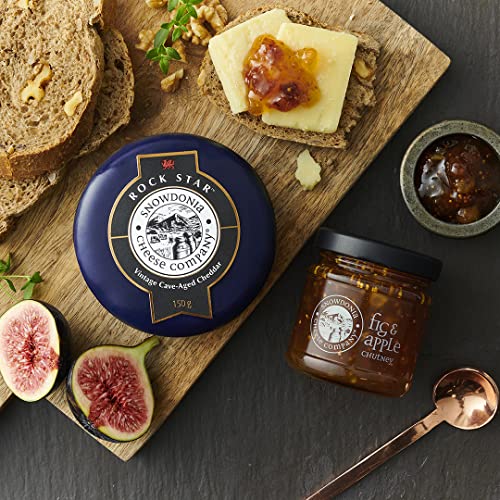 Snowdonia Cheese Company | Cheese & Chutney Deli Gift Box | 4 Luxury Snowdonia Cheeses & 2 Snowdonia Crafted Chutneys