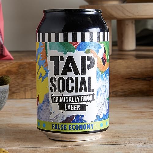 Craft Beer Hamper With Premium Pub Snacks - British Beer Hampers For Men, Unique Beer Gifts For Men, Craft Beer Gift Set For Men, Hamper For Men, Hamper for Men, Lager Gift Set, Clearwater Hampers