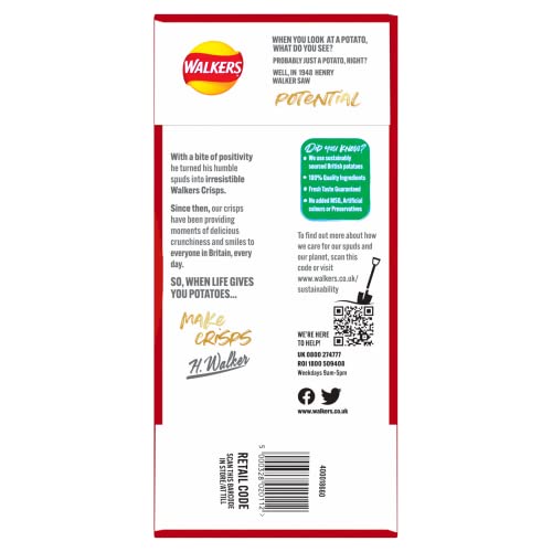 Walkers Classic Variety Multipack Crisps Box 20x25g