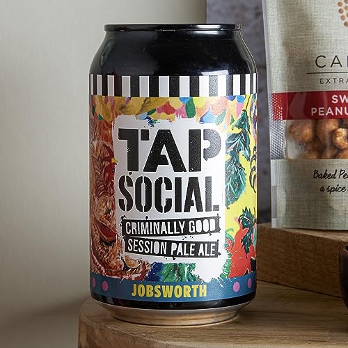 Craft Beer Hamper With Premium Pub Snacks - British Beer Hampers For Men, Unique Beer Gifts For Men, Craft Beer Gift Set For Men, Hamper For Men, Hamper for Men, Lager Gift Set, Clearwater Hampers