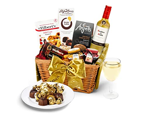 Windermere Hamper With White Wine