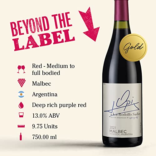 Laithwaites Top Selling Malbec Mix, Red Wine Case, 6 Bottles (75cl) - 13% - 14% ABV - Argentinian & Spanish Malbec - Includes Opi, Trapiche Vineyards & More