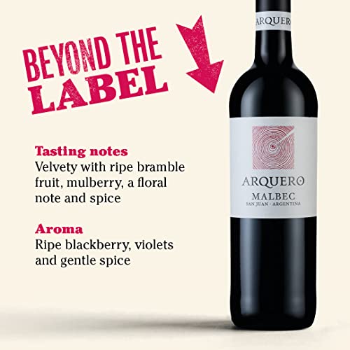 Laithwaites Top Selling Malbec Mix, Red Wine Case, 6 Bottles (75cl) - 13% - 14% ABV - Argentinian & Spanish Malbec - Includes Opi, Trapiche Vineyards & More