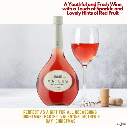 Rose Wine with Assorted Chocolates and Biscuits Hamper Gift Set for Women