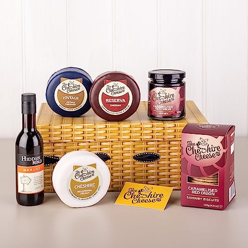 Cheese & Wine Lovers Gift Hamper Faux