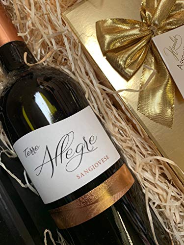 Wine Gift Set For Women & Men Who Love a Bottle of Red Wine and Chocolate | Birthday Hamper For Him, Her or Couples - Best Friends & Red Wine Lovers UK