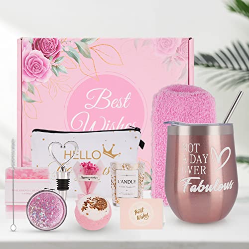 Pamper Gifts for Women Birthday, Xakay Self Care Package Pamper Hampers for Her, Get Well Soon Gifts for Women Relaxing Spa Gifts Bath Gifts Pamper Set Christmas Gifts for Women, Mom, Wife, Friend