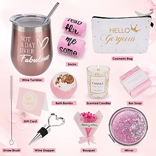 Pamper Gifts for Women Birthday, Xakay Self Care Package Pamper Hampers for Her, Get Well Soon Gifts for Women Relaxing Spa Gifts Bath Gifts Pamper Set Christmas Gifts for Women, Mom, Wife, Friend