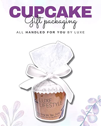 Birthday Gifts for Women “If You Can Read This Bring Me Tea! ” Gifts for Her Funny Cupcake Socks - Warm Fluffy Socks Women Christmas Presents for Mum Friendship Valentines Mothers Day gifts ideas