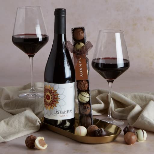 Clearwater Hampers - Red Wine & Chocolate Hamper - Red Wine Gift & Chocolate Gift Set - Red Wine Gifts For Women, Hampers for Men, Chocolate Gifts For Men and Women, Gourmet Gifts, Red Wine Gift