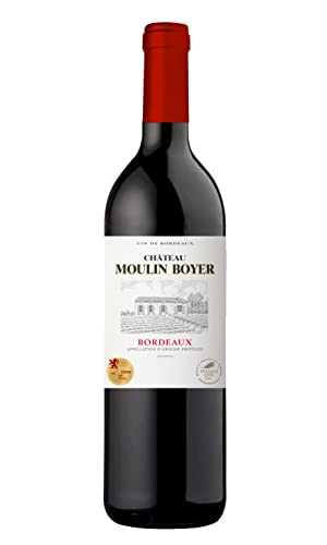 Selection Bordeaux - Gift box 3 Red Wines with gold medal in wooden case - Ideal to offer - Origin : Bordeaux, France (3 x 0.75 l)