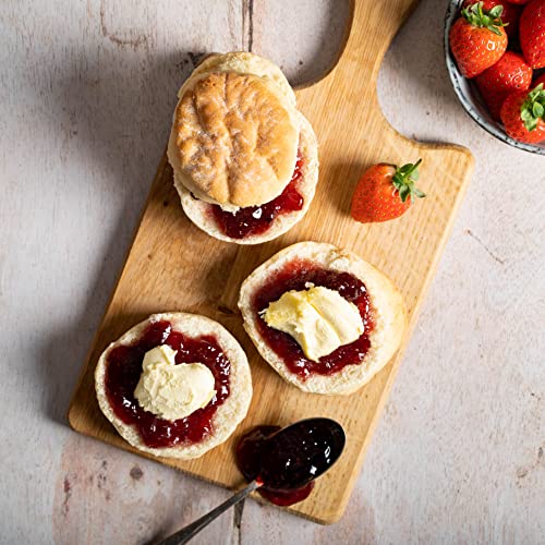 The Cornish Company Afternoon Tea Hamper – Deluxe Tea Set Hamper Gifts for Women Includes Fresh Scones, Biscuits – Elegant Packaging Gift Hamper Christmas Gift