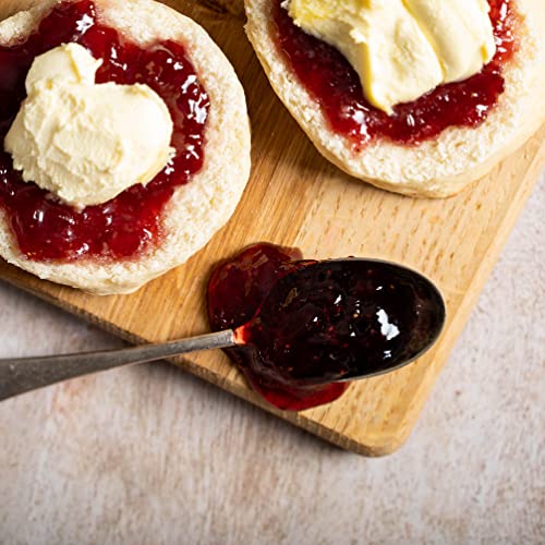 The Cornish Company Afternoon Tea Hamper – Deluxe Tea Set Hamper Gifts for Women Includes Fresh Scones, Biscuits – Elegant Packaging Gift Hamper Christmas Gift