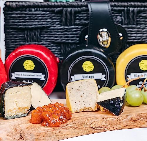 Luxury Cheese & Wine Hamper | Wine and Cheese Hamper Gift Set and Accompaniments…
