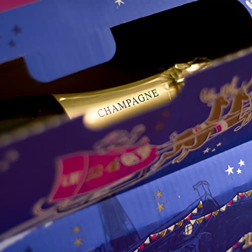 Laithwaites Wine Hamper - Selection Box of Mixed Red & White Wine plus Champagne - Variety of 23, 187ml bottles plus 375ml Champagne