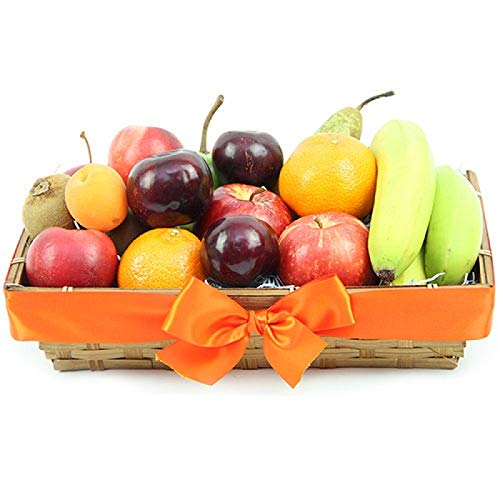 Classic Ripes Fruit Basket - Fruit Gift Baskets and Gift Hampers with Next Day UK delivery with Personal Message Attached