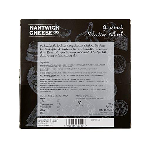 Gourmet Cheese Selection Wheel