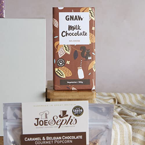 Heavenly Chocolate Hamper - Gourmet Food Gift Hamper | Handmade Fudge, Artisan Chocolate, Luxury Popcorn, Indulgent Biscuits | Hampers & Gourmet Gifts, Chocolate Hamper For Men & Hampers For Women