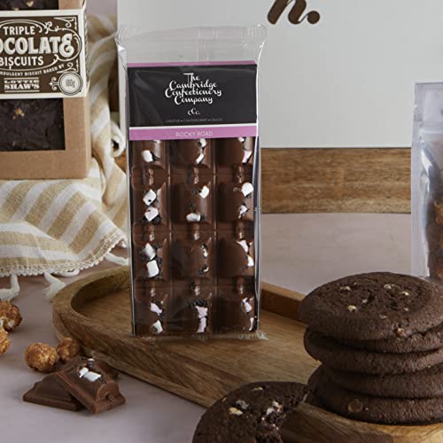 Heavenly Chocolate Hamper - Gourmet Food Gift Hamper | Handmade Fudge, Artisan Chocolate, Luxury Popcorn, Indulgent Biscuits | Hampers & Gourmet Gifts, Chocolate Hamper For Men & Hampers For Women