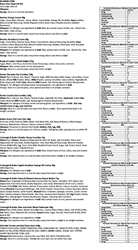 "For Someone Special" - Large Wicker Food and Drink Hamper Basket with 40 Gourmet Items Including 2 x 187ml Bottles of Wine - Gift idea for Christmas, Dad, Mothers Day, Mum, Birthday, Business