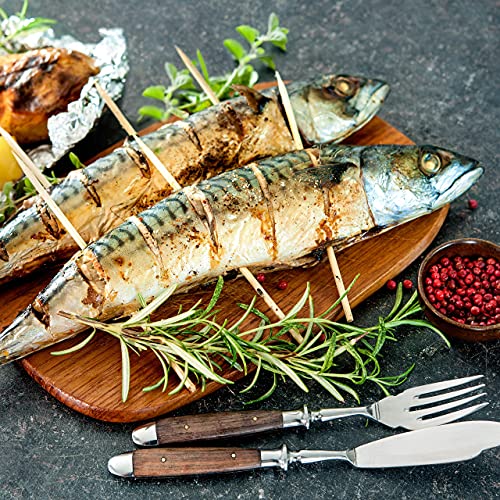 Nature Kitchen Gourmet Seafood Seasoning Selection Mix Gift Set. 9X Gluten-Free Herbs and Spices for Cooking Fish Recipes, Roasting and Marinades. Including Thai Stir-Fry, Paella Spice, Dill Herbs