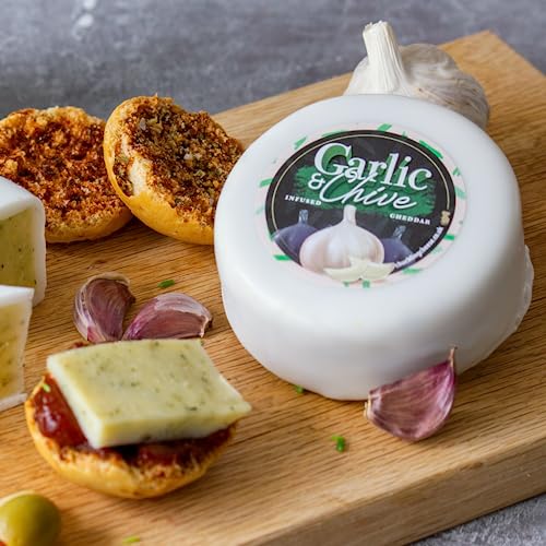 Gourmet Cheese Gift Tray. A Wonderful Selection Box of Five Cheese Perfect for A Birthday Hamper. The Ultimate Unusual Gifts for A Cheese Lover to Enjoy for Lunch. The Chuckling Cheese Company.