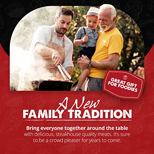 UMAi Dry Premium Dry Age Bags for Meat | Dry Aging Meat Kit for Refrigerator | Simple at Home Method for Ribeye Striploin Steaks | Packet Includes 3 Bags