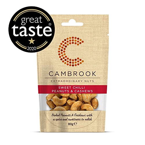 Cambrook Ultimate Nuts & Snacks Hamper - Includes A Variety Of Peanuts, Cashews, Truffle Nuts, Giant Corn & More - Hamper Exclusive to Burmont's