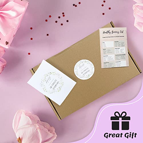 HappyHome Ultimate Hampers Gluten Free Hamper Snack Box-Selection of Healthy Low Calorie Snacks Suitable For Vegans-Contains Dairy Free Chocolate Sweets Biscuits and Savoury Treats Bundled