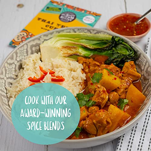 The Spice Sultan World Spice Kits Gift Set, Selection of Four Hand-Crafted Recipe Kits, Vegan Friendly, Gluten Free, Sugar Free, Cook & Discover Delicious Meals at Home