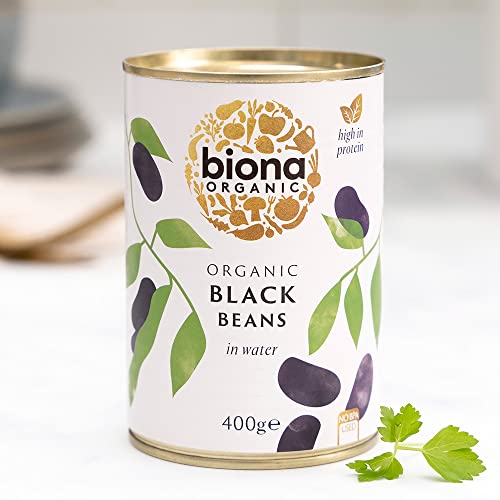 Biona Organic Black Beans, 400g