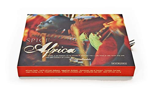 Eat.Art Spice of Africa - 10 Authentic Unique African Spices Selection Box - Cooking Gift Seasoning Set - Gourmet Luxury Exotic Collection - Fine Food Gift