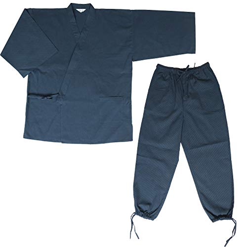 Surugajino Samueya SASIKO Samue 141-1901 (Navy, XXXX-Large)