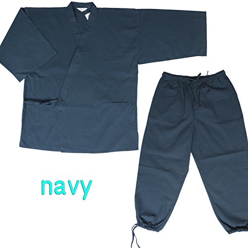 Surugajino Samueya SASIKO Samue 141-1901 (Navy, XXXX-Large)