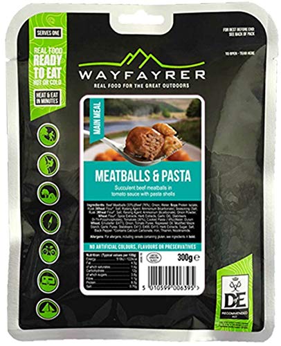 Wayfayrer Pasta & Meatballs Real Food Ready To Eat