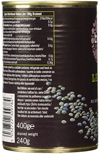 Biona Organic Lentils Vert, 400g