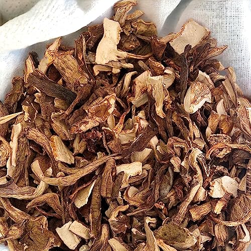 Merryhill Mushrooms - Dried Wild & Exotic Mushrooms (Porcini, Chanterelle, Shiitake, Oyster) (250g)