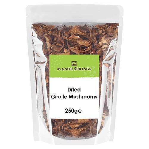 Dried Girolle Mushrooms 250g by Manor Springs