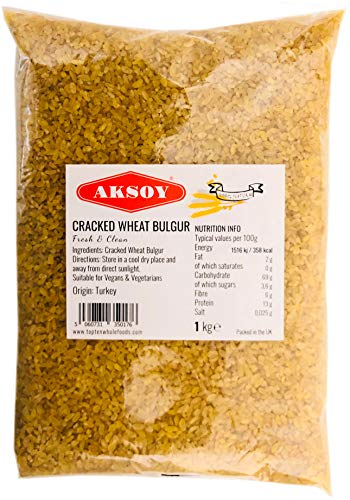 Aksoy Cracked Wheat Coarse Bulgur 1KG