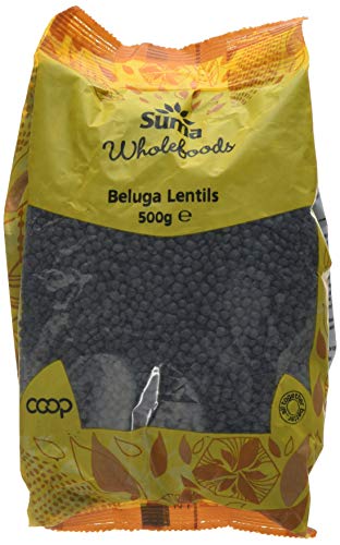 Suma Prepacks Beluga Lentils 500 g (Pack of 6)
