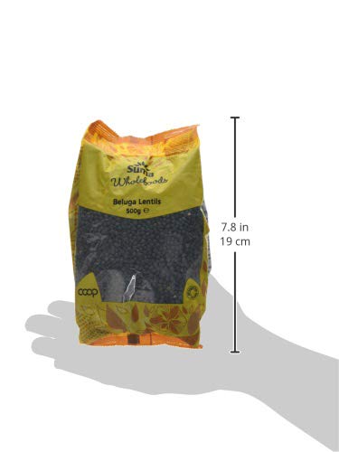 Suma Prepacks Beluga Lentils 500 g (Pack of 6)