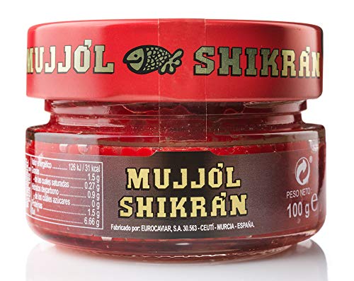 Eurocaviar - Shikran - Mullet Roe Caviar Pearls Red, 3.52 oz [100 g]